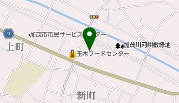 ナガイ美容室の地図画像