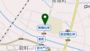 ヒロ子美容室の地図画像
