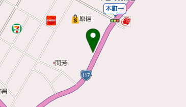 渡吉織物の地図画像