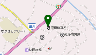 十日町市 中里公民館の地図画像