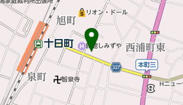 村山化粧品店の地図画像