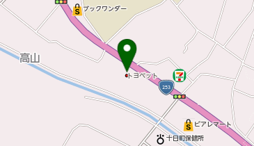 新潟トヨペット株式会社十日町店の地図画像