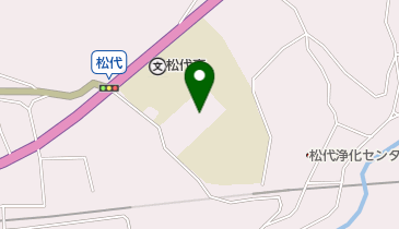 十日町市 松代総合体育館の地図画像