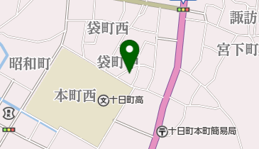 日本キリスト教団十日町教会の地図画像