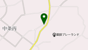 あずさ理容の地図画像