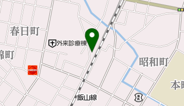 おかもと理容所の地図画像