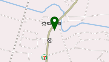 しろがね理容所の地図画像