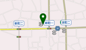 ナルミカメラ新町店の地図画像