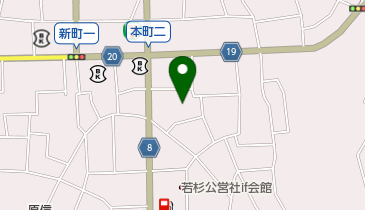 見附市 中央公民館の地図画像