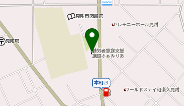 ふぁみりあの地図画像