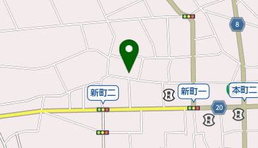 五十嵐クリーニング店の地図画像