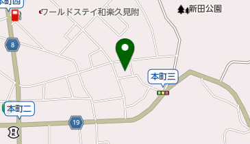 山岸クリーニング店の地図画像
