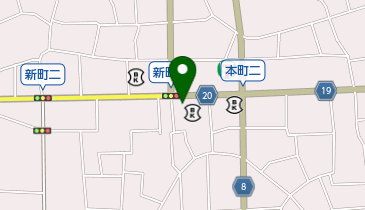 ヘルシー&ビューティ長谷新の地図画像