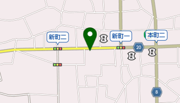 岸田青果物店の地図画像