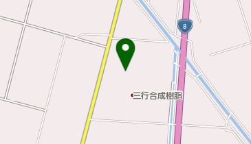 三行合成樹脂株式会社の地図画像