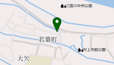 三面川鮭産漁協の地図画像