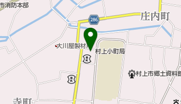 村上商工会議所の地図画像