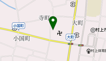 新潟県教職員組合村上市岩船郡支部の地図画像