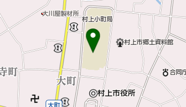 村上市ことばとこころの相談室の地図画像