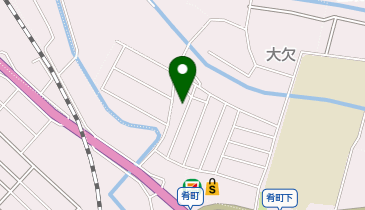 グループホームあかね寮の地図画像