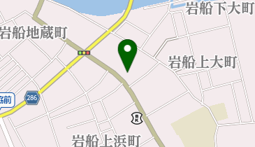 本間のりや麩店の地図画像