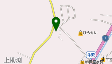 美容室グリーンの地図画像