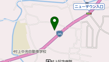 須貝忍理容室の地図画像