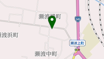 長浜理容店の地図画像