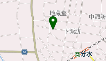 有限会社卯八の地図画像