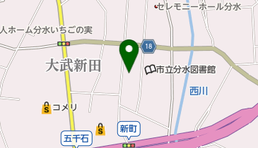 丸山電器店の地図画像