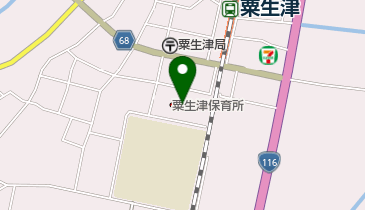 燕市 粟生津公民館の地図画像