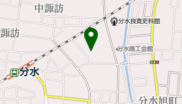 燕市 分水福祉会館の地図画像