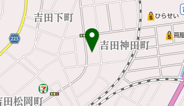 宇佐美洋品店の地図画像