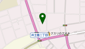 カサマキ看板の地図画像