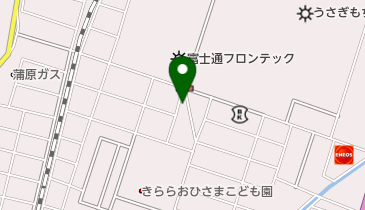 福クリーニング店の地図画像