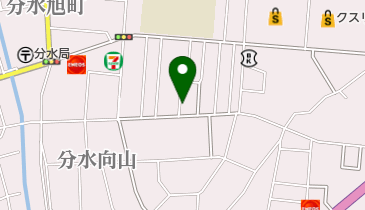 堀クリーニング店の地図画像