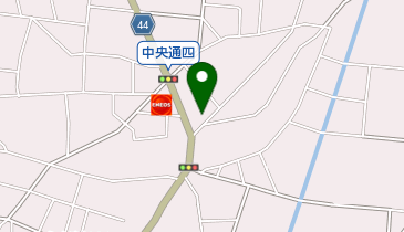 横山履物店の地図画像