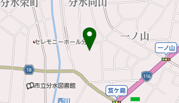 沖野建築の地図画像