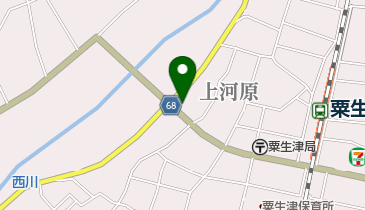 亀倉自転車店の地図画像