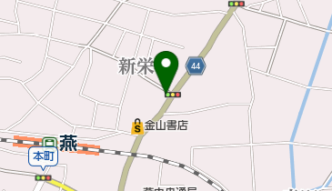 サイクルショップ青木の地図画像