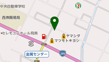 株式会社中央モータースの地図画像