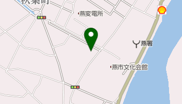 燕東栄自動車株式会社の地図画像