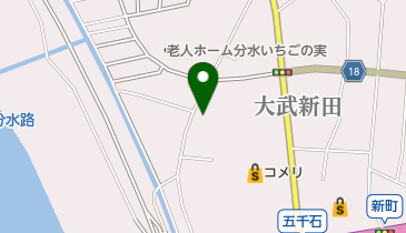 福昌寺の地図画像