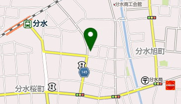 早川有恒堂の地図画像