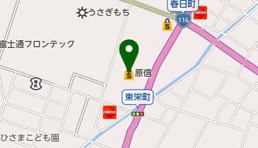 アオキフラワーショップ 原信吉田ショッピング店の地図画像