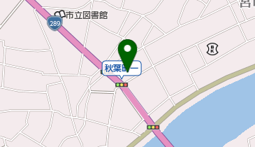 田辺時計メガネ店の地図画像