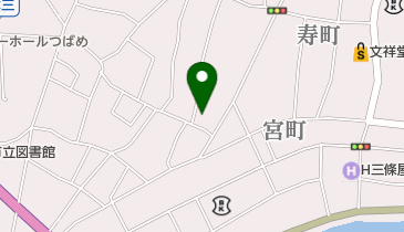オーハシ美容室の地図画像