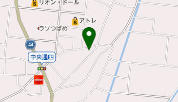 永井洋服店の地図画像