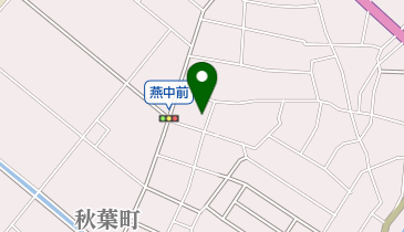 大久保米屋の地図画像