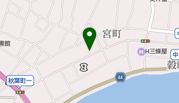 竹床理髪店の地図画像